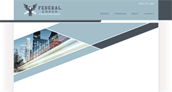 Desktop Screenshot of federalcoachbus.com